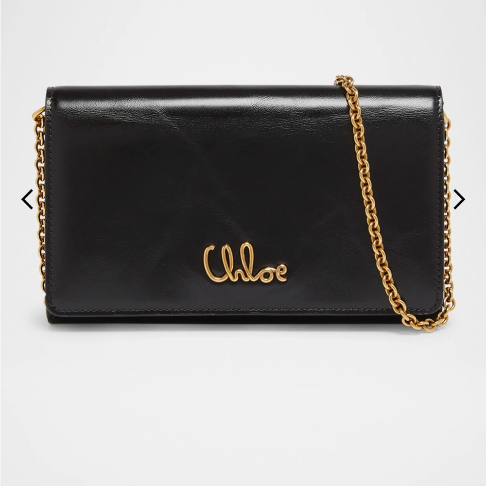Chloe Black Leather Iconic Crossbody Bag (Never Worn)